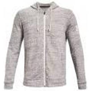 Sweatshirt med hætte Under Armour UA RIVAL TERRY FZ HD 1361606-112 Størrelse M