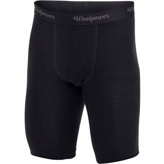 Woolpower Boxer Xlong Merino undertøj Herrer størrelse L farve sort