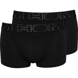 HOM Herren Trunks schwarz Baumwolle & Mix unifarben