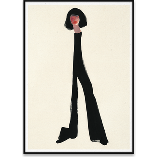 Paper Collective Black Pants plakat 70x100 cm