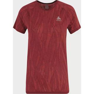 Odlo Blackcomb T-shirt Dame L - Svedtransporterende, Reflekser, Str. L, Lilla