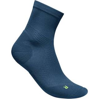 Bauerfeind Ultralight Mid Cut Running Socks Men - Blue, Size 9-11 - blue