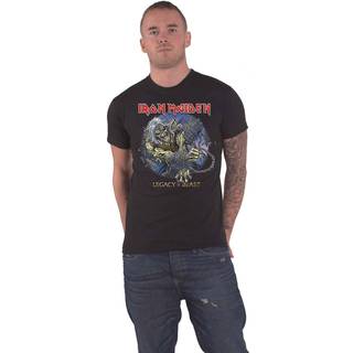 Iron Maiden Skjorte Eddie Chained Legacy Unisex Black XL
