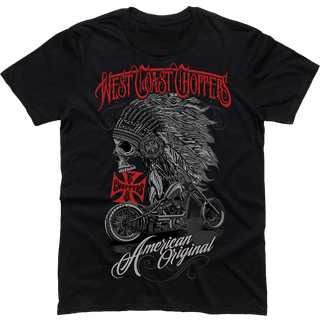 West Coast Choppers Chief T-Shirt grå XXL
