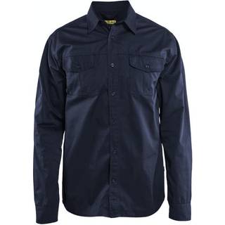 Blåkläder 3298 Twill Skjorte / Twill Skjorte - 2XL - Marineblå