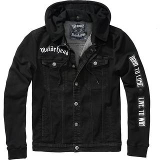 Brandit Motörhead Cradock Denim Jakke Sort - L