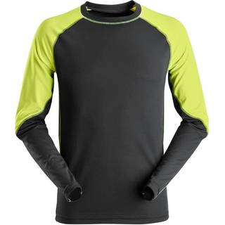 Snickers Workwear 2405 T-shirt Sort/neongul Sort/neongul