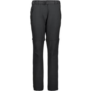 CMP Women's Zip Off Pant Zip off-bukser Damer størrelse 34 farve sort