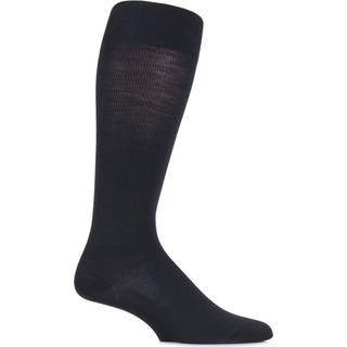 Falke Herren Socken schwarz Schur-Wolle unifarben