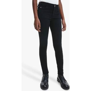 Mid Rise Skinny Jeans - Black - 8 years (128 cm)