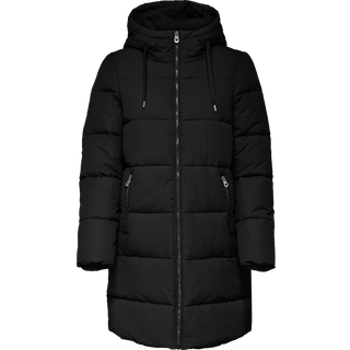 ONLY Dolly Long Puffer Coat Black S