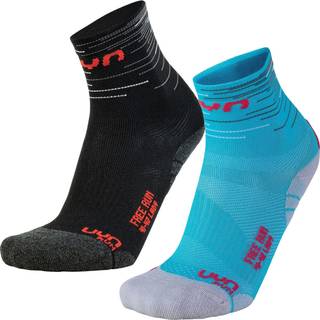 UYN Herren Laufsocken grün,schwarz Mikrofaser/Funktion unifarben