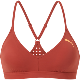 Puma Sporty Bikini Top - Red/Brown - Large