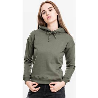 Urban Classics Dame Hoodie Oliven
