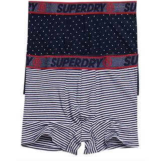 Superdry Boksershorts i økologisk bomuld, 2-pak