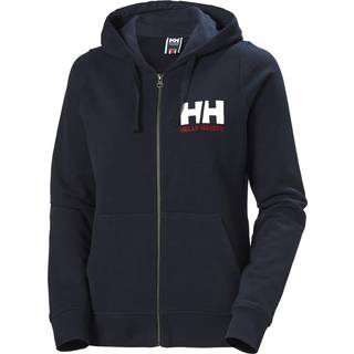 Hoodie Helly Hansen HH Logo Full Zip, Navy, dame, Small