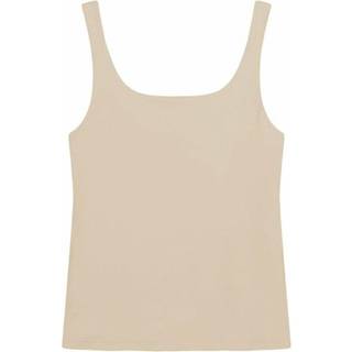Bread and Boxers Women Tank Top With Scoop Back - White - X-Small