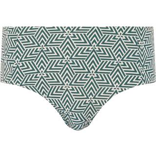 Femilet Aztec Java Sustainable Midi Bikini Brief - Burnt orange - 42
