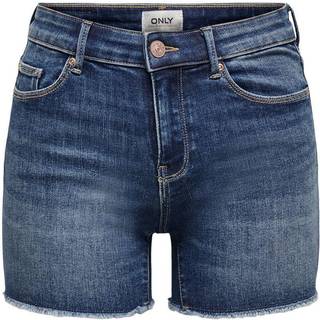 Blush Raw Denim Shorts