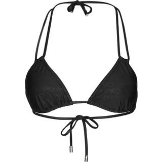 Calvin Klein Core Tonal Logo Triangle Bikini Bra - Black - Medium