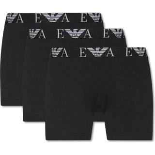 Emporio Armani 6-pak Monogram Cotton Boxers - Blue - XX-Large