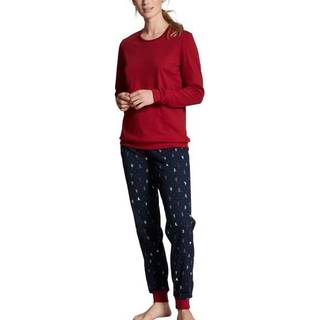 Calida Family and Friends Men Pyjama With Cuff - Darkblue - Medium