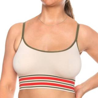 Missya Lucia Long Bra Top - Beige - Medium