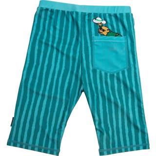 Swimpy Pippi Langstrømpe Badeshorts, Petrol, 122-128