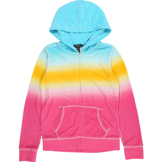 Polo Ralph Lauren Kids Tie-dye zipped hoodie - multicoloured - Y 4
