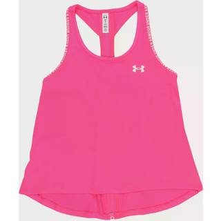 Under Armour Knockout Girls' Tank Black / White YXS (122 - 127 cm)