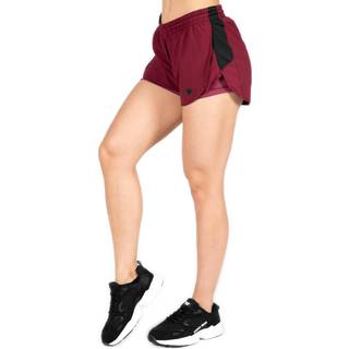 Salina 2-In-1 Shorts, burgundy red, small