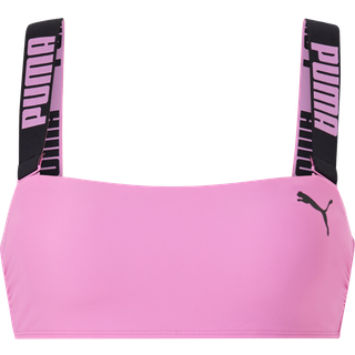 Puma Bandeau Bikini Top - Pink - X-Small