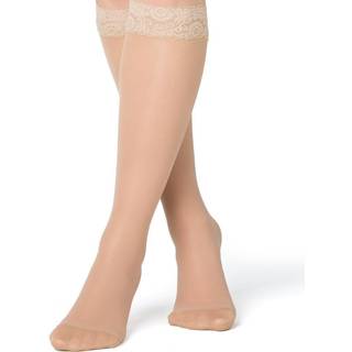 Funq Wear Lace Kompressionsstrømper Nylon 15-18 mm, 38-39, Naturally Nude
