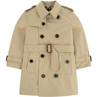 Burberry Kids Cotton trench coat - beige - Y 10