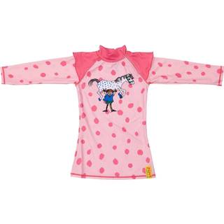 Swimpy UV-Trøje Pippi Langstrømpe, Pink, 110-116