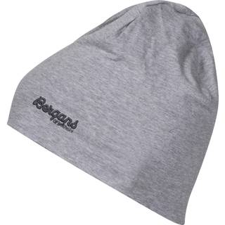 Bergans Juniors' Cotton Beanie Grey Melange, OneSize