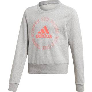 Bold Crew Sweatshirt JR MGreyH/Sigpnk (170)