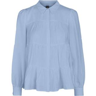 YAS YASPALA LS SHIRT S. NOOS - Blå