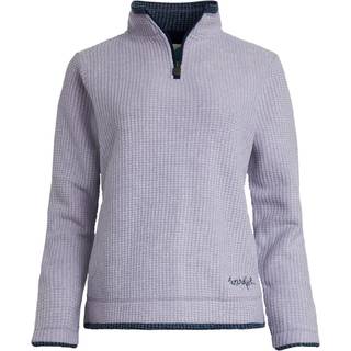 Weird Fish Weird Fish Cream Beye 1/4 Zip Grid Fleece