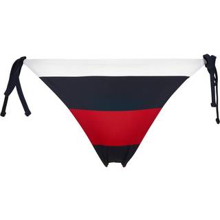 Tommy Hilfiger Side Tie Cheeky String bikinitrusse, blå, Størrelse: S, Dame