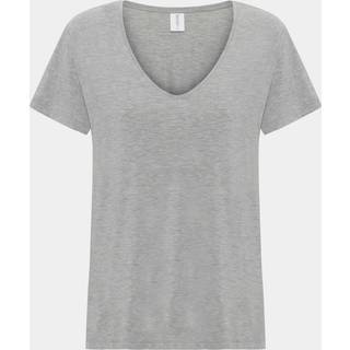 Boody Women&#39;s V-Neck T-Shirt, lysegrå