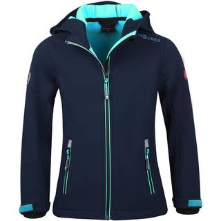 Trollkids Girl's Trollfjord Jacket Softshelljakke Børn størrelse 128 farve blå