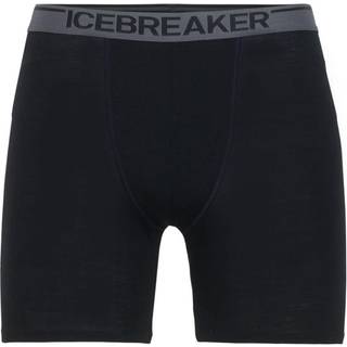 Icebreaker Men's Anatomica Long Boxers Black, S