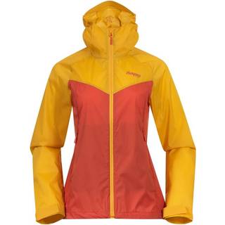 Bergans Women's Microlight Jacket Brick/Light Golden Yellow, S