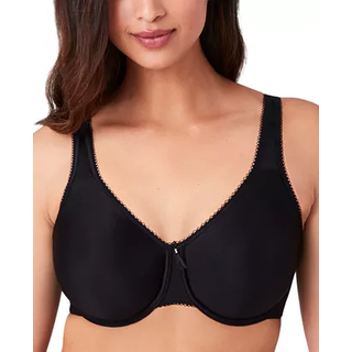 Wacoal Basic Beauty Full Figure Underwire Bra - Black - C 100 * Kampagne *