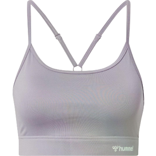 Hummel® - Chipo Padded Sports Bra (Minimal Gray)