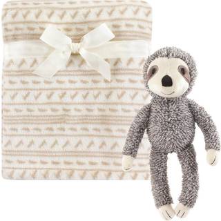 Hudson baby unisex baby plys t?ppe med leget?j Sloth en st?rrelse