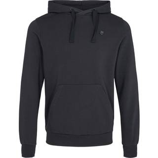 Elm Hood Basic Badge Sweat M Black Jet (M)