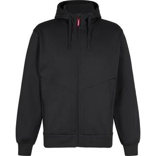 ENGEL Extend sweatshirt med hætte Sort 8023-233 L