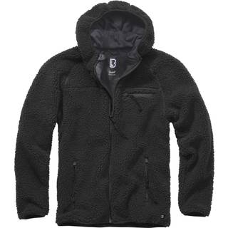 Brandit Teddyfleece Worker Jakke Sort - 2XL